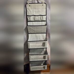 Target Hanging Fabric Organizer - Gray and Black